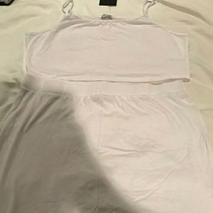 Fashion Nova NO MANNERS SKIRT SET